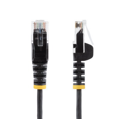 7M BLACK SLIM CAT6 CABLE/.
