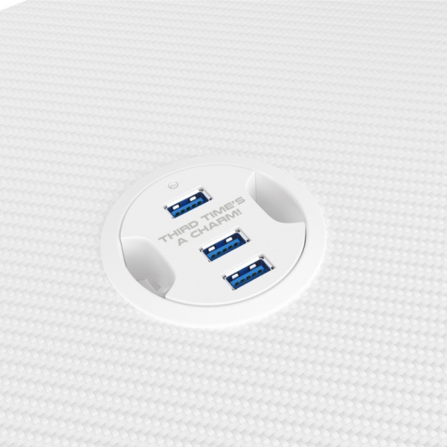 Birou gaming Genesis Holm 320, RGB LED, White