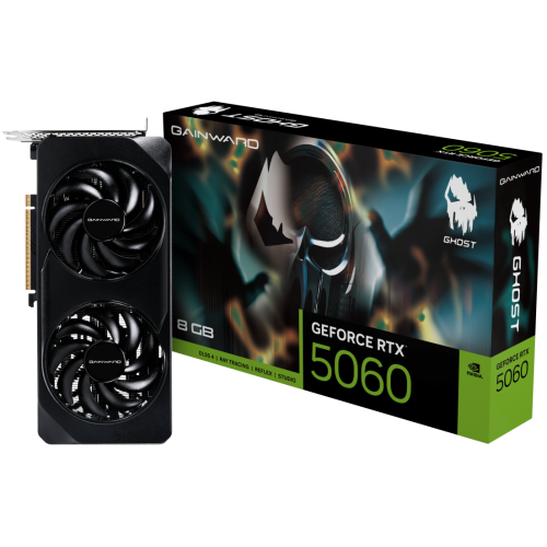 Placa video Gainward nVidia GeForce RTX 5060 Ghost 8GB, GDDR7, 128 bit