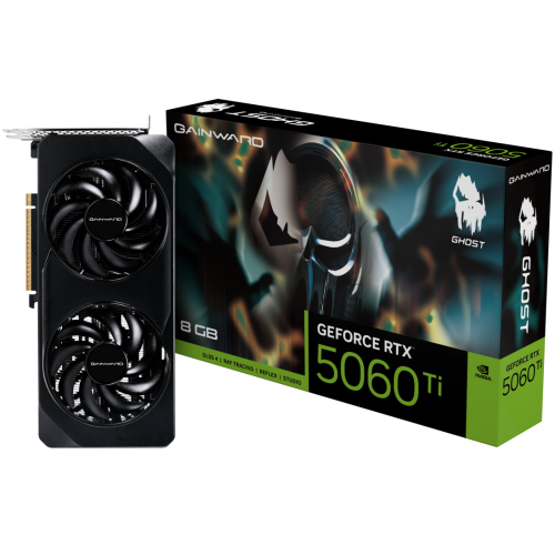 Placa video Gainward nVidia GeForce RTX 5060 Ti Ghost 8GB, GDDR7, 128 bit