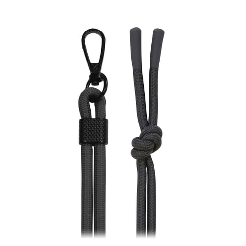 TNB Universal necklace for smartphone + fixation flap - Dark gery