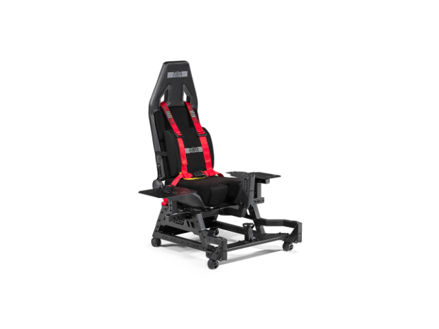 Scaun gaming Next Level Flight Seat Pro, Black-Red