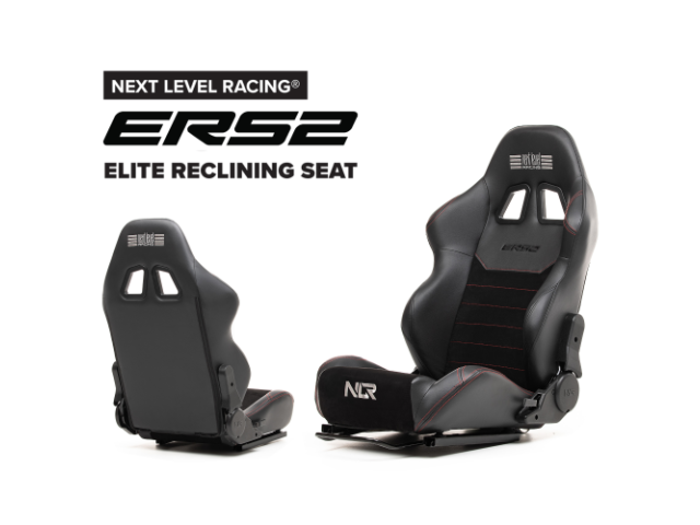 Scaun gaming Next Level Racing ERS2 Elite Reclining Seat, Black