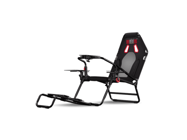 Scaun gaming Next Level Racing Flight Simulator Lite Cockpit, Black-Red
