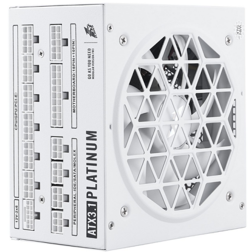 SURSA 1STPLAYER NGDP PLATIUM 1000W WHITE