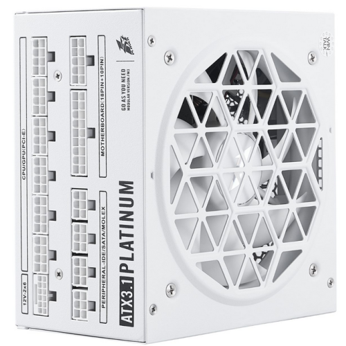 SURSA 1STPLAYER NGDP PLATIUM 1000W WHITE