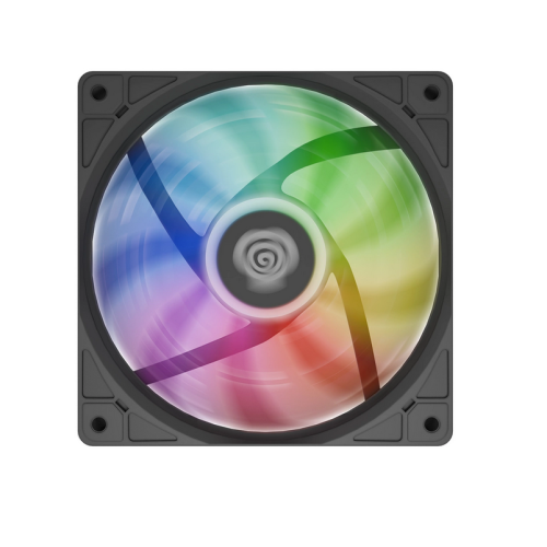 Ventilator Genesis OXAL 120 mm,  ARGB LED, BLACK
