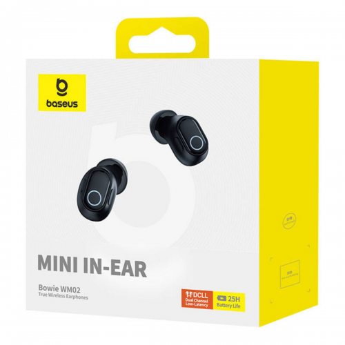 Handsfree Baseus Bowie WM02 OS, Black