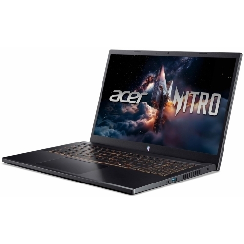 Laptop Acer Nitro V 15 ANV15-52-50TK, Intel Core i5-13420H, 15.6 inch, RAM 16GB, SSD 1TB, nVidia GeForce RTX 4050 6GB, No OS, Obsidian Black