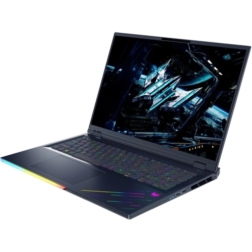 Laptop Acer Predator Helios 18 AI PH18-73-90KW, Intel Core Ultra 9 275HX, 16 inch, RAM 128GB, SSD 2 x 1TB + 2TB, nVidia GeForce RTX 5080 16GB, Windows 11 Pro, Abyssal Black