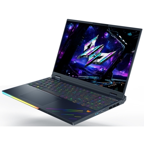 Laptop Acer Predator Helios 16 AI PH16-73-98HA, Intel Core Ultra 9 275HX, 16 inch, RAM 32GB, SSD 2 x 1TB, nVidia GeForce RTX 5090 24GB, No OS, Abyssal Black