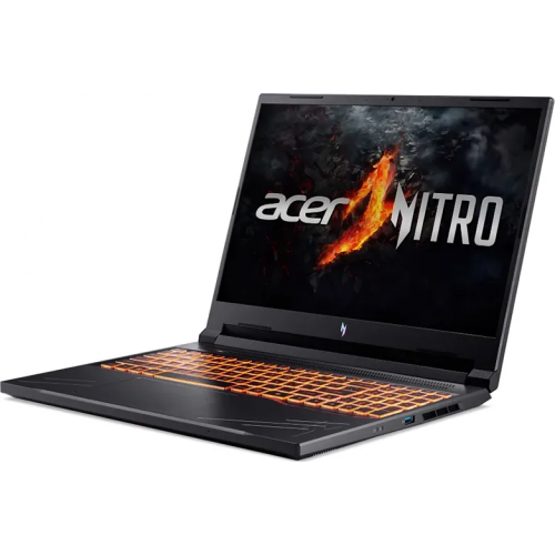Laptop Acer Nitro V16 ANV16-72-74WZ, Intel Core 7 240H, 16 inch, RAM 16GB, SSD 1TB, nVidia GeForce RTX 5070 8GB, No OS, Obsidian Black