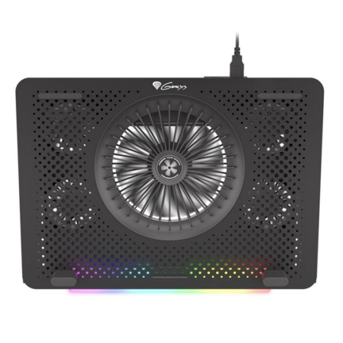 Cooler laptop Genesis Oxid 450 RGB, Black