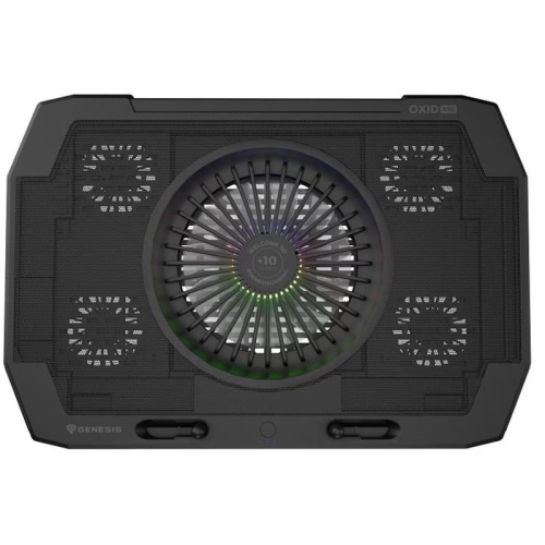 Cooler laptop Genesis Oxid 850 RGB, Black