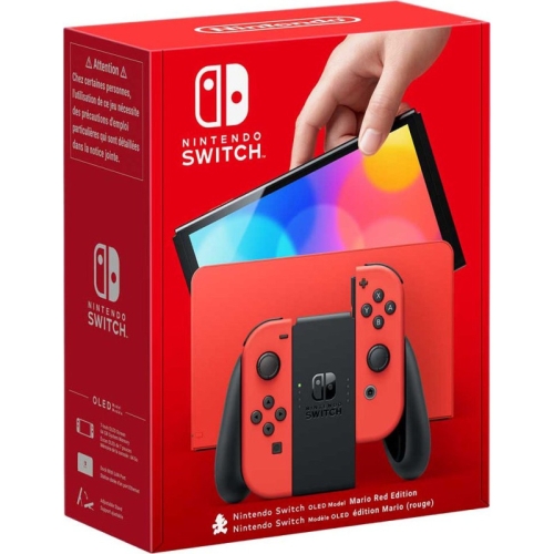 Consola Nintendo Switch OLED Mario Red Edition, Red
