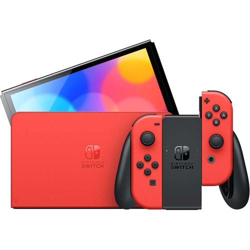 Consola Nintendo Switch OLED Mario Red Edition, Red