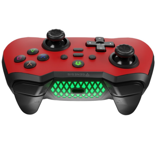 GamePad Genesis WS Mangan 400, USB/Bluetooth, Red-Black