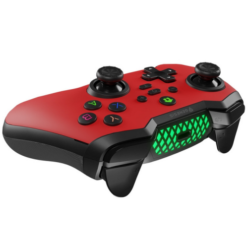 GamePad Genesis WS Mangan 400, USB/Bluetooth, Red-Black