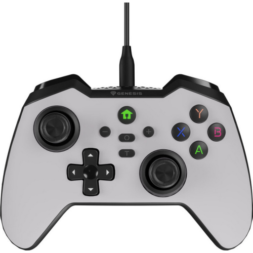 GamePad Genesis Mangan 300, USB, White-Black