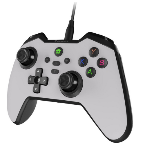 GamePad Genesis Mangan 300, USB, White-Black