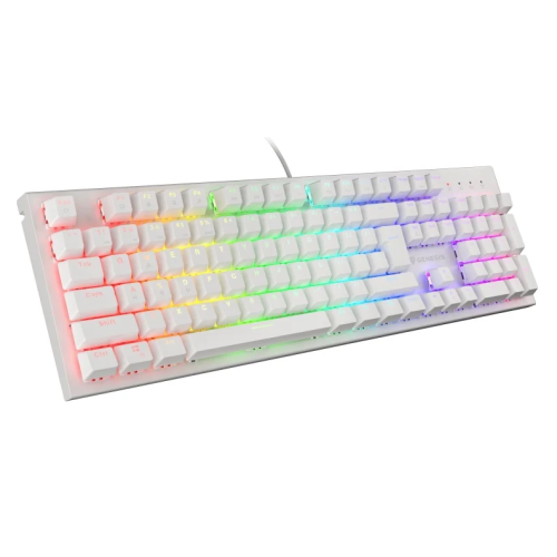 Tastatura Genesis Thor 303 B, RGB LED, USB, White