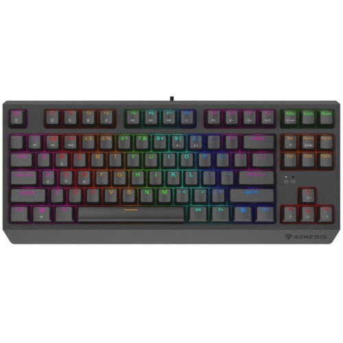 Tastatura Genesis Thor 230 TKL B, RGB LED, USB, Black