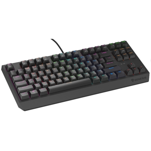 Tastatura Genesis Thor 230 TKL B, RGB LED, USB, Black