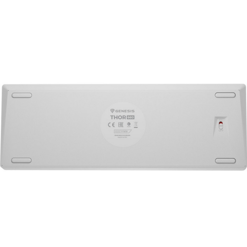 Tastatura Genesis Thor 660 G2, USB/USB Wireless/Bluetooth, White