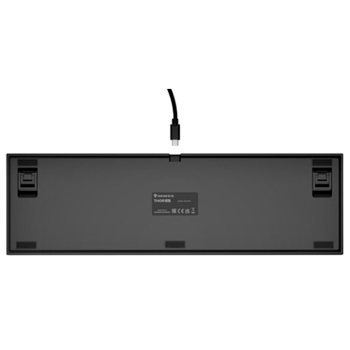 Tastatura Genesis Thor 404 NKG-2297, RGB LED, USB, Black