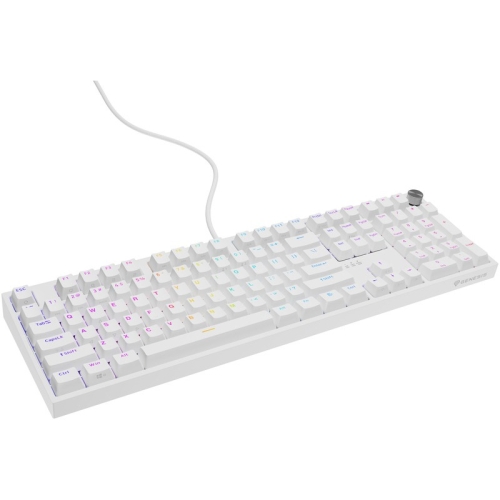 Tastatura Genesis Thor 404 P, RGB LED, USB, White