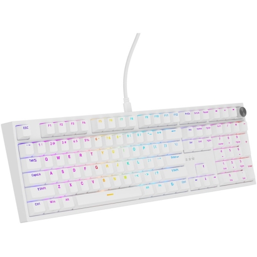 Tastatura Genesis Thor 404 P, RGB LED, USB, White