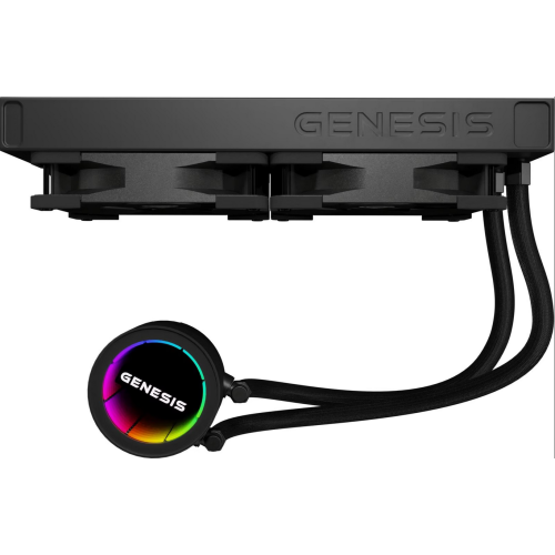 Cooler Procesor Genesis Hydria 240, 2 x 120 mm, Black
