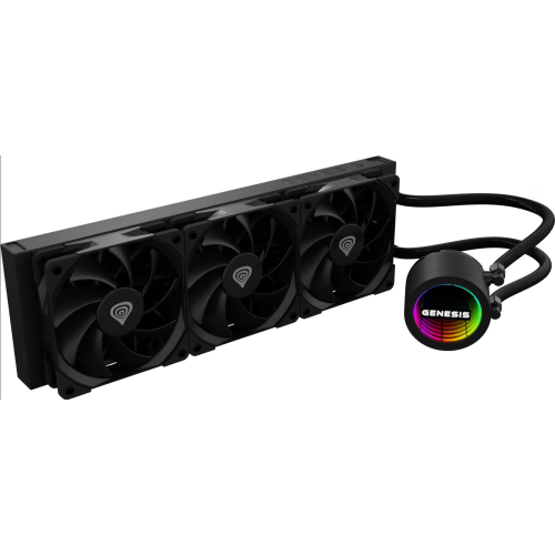 Cooler Procesor Genesis Hydria 360, 3 x 120 mm, Black 