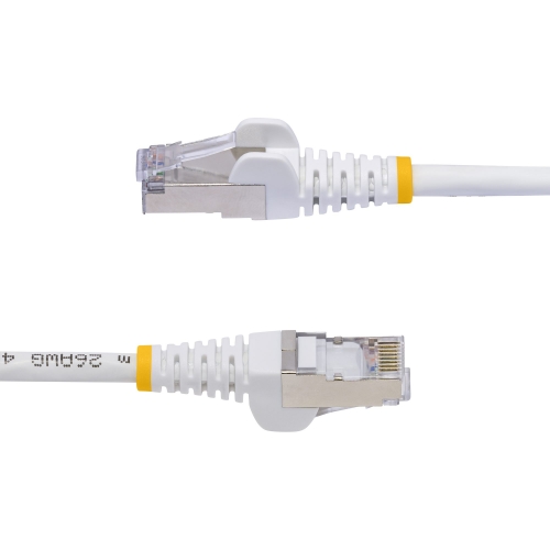 Patchcord Startech NLWH-1M-CAT8-PATCH, S/FTP, CAT8, 1m, White