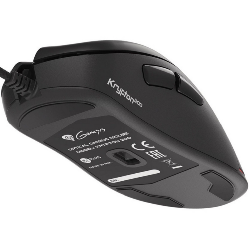 Mouse Optic Genesis Krypton 200, RGB LED, USB, Black