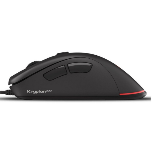Mouse Optic Genesis Krypton 200, RGB LED, USB, Black