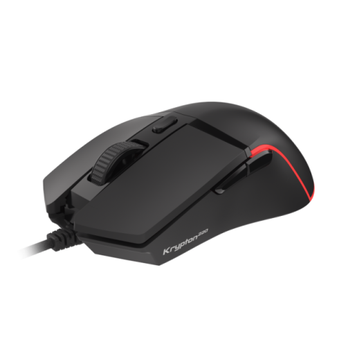 Mouse Optic Genesis Krypton 220, RGB LED, USB, Black