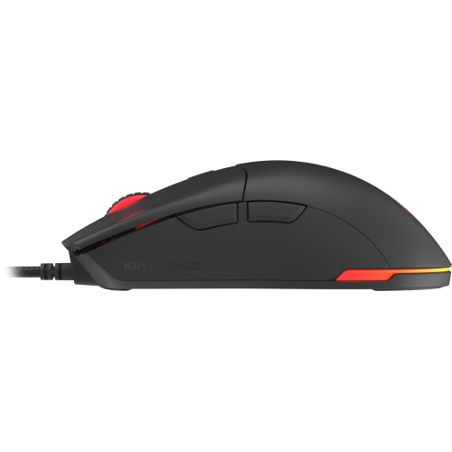 Mouse Optic Genesis Krypton 750, USB, Black