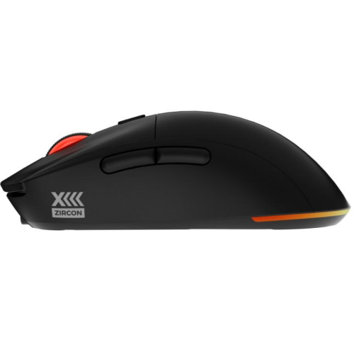 Mouse Optic Genesis Zircon XIII, RGB LED, USB/USB Wireless, Black