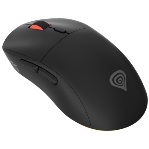 Mouse Optic Genesis Zircon XIII, RGB LED, USB/USB Wireless, Black