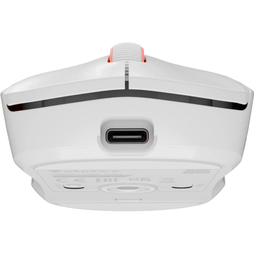 Mouse Optic Genesis Zircon XIII, RGB LED, USB/USB Wireless, White