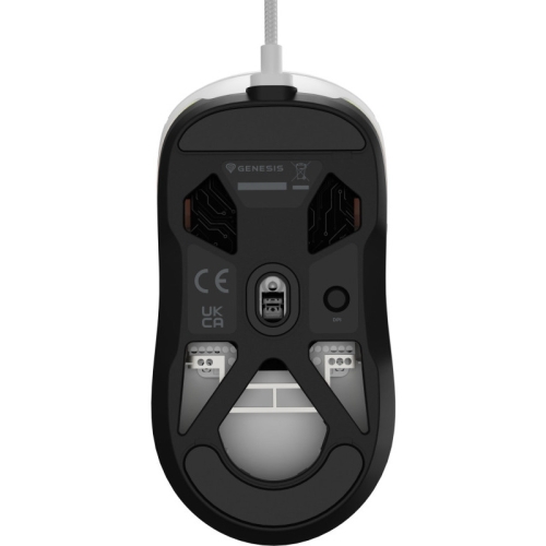 Mouse Optic Genesis Krypton 660, USB, White