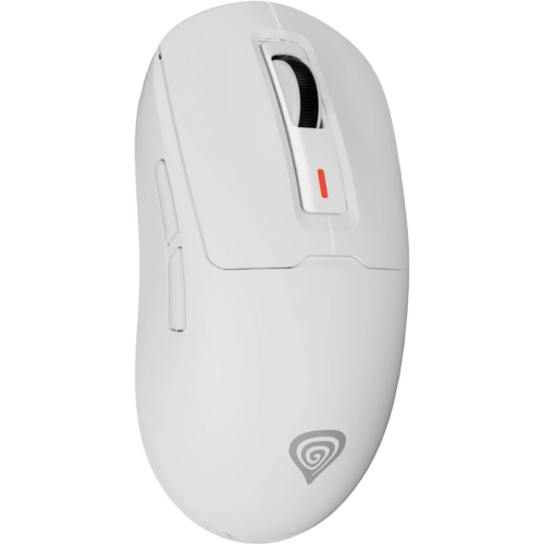 Mouse Optic Genesis WS Zircon 660 Pro, RGB LED, USB/USB Wireless/Bluetooth, White