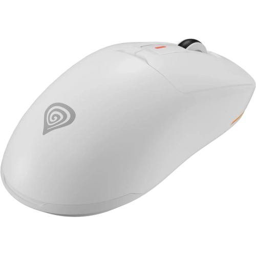 Mouse Optic Genesis WS Zircon 660 Pro, RGB LED, USB/USB Wireless/Bluetooth, White