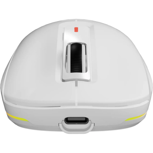 Mouse Optic Genesis WS Zircon 660 Pro, RGB LED, USB/USB Wireless/Bluetooth, White
