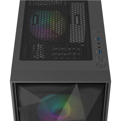 Carcasa Genesis Diaxid 605 ARGB Black, Fara sursa