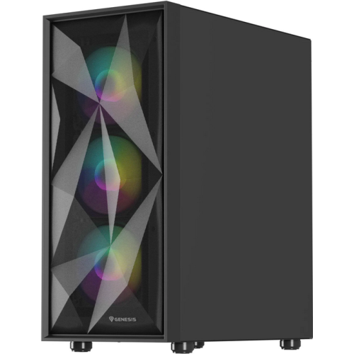Carcasa Genesis Diaxid 605 ARGB Black, Fara sursa