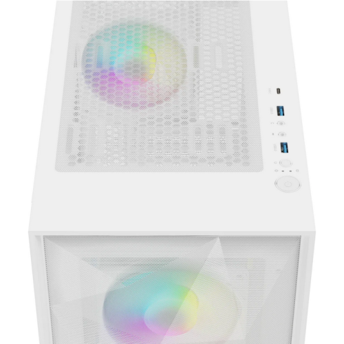 Carcasa Genesis Diaxid 605 ARGB White, Fara sursa
