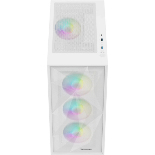 Carcasa Genesis Diaxid 605 ARGB White, Fara sursa