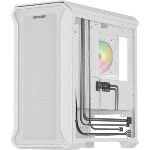 Carcasa Genesis IRID 503 ARGB Lite White, Fara sursa